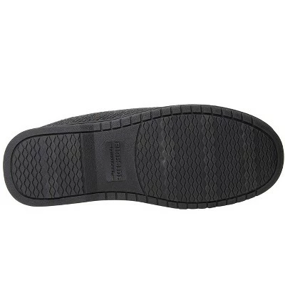 Fireside By Dearfoams Men's Grafton Microwool and Genuine Shearling Moccasin 4 Fireside By Dearfoams Men's Grafton Microwool and Genuine Shearling Moccasin - Image 3