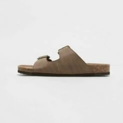 Men's Ashwin Footbed Sandals - Goodfellow & Co™ Black
