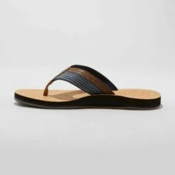 Men's Keegan Flip Flop Sandals - Goodfellow & Co™ Navy