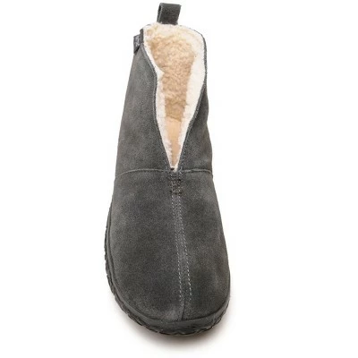 Minnetonka Men's Suede Tamson Bootie Slippers 3 Minnetonka Men's Suede Tamson Bootie Slippers