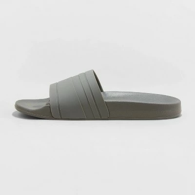 Men's Ricky Slide Sandals - Goodfellow & Co™ Gray 3 Men's Ricky Slide Sandals - Goodfellow & Co™ Gray