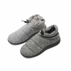 Hanes Men's Puffer Boot Slipper