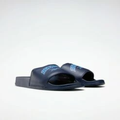 Reebok Classic Slide Mens Slides 4 Vector Navy / Vector Blue / White