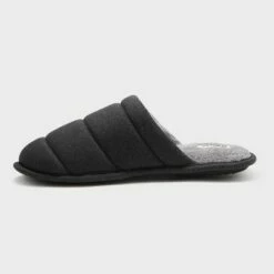 Men's dluxe by dearfoams Brock Scuff Slippers - Charcoal Heather