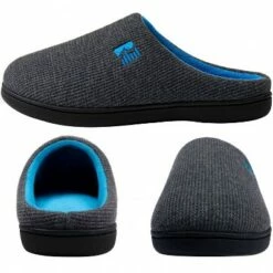 RockDove Men's Original Two-Tone Memory Foam Slipper.