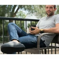 RockDove Men's Original Two-Tone Memory Foam Slipper. -Men's Shoes popular store unnamed file 1375