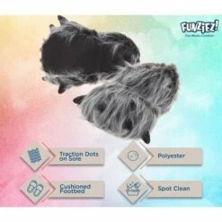 FUNZIEZ! - Men's Bear Paw Animal Slippers -Men's Shoes popular store unnamed file 14