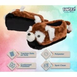 FUNZIEZ! - Women's Red Panda Animal Slippers -Men's Shoes popular store unnamed file 141