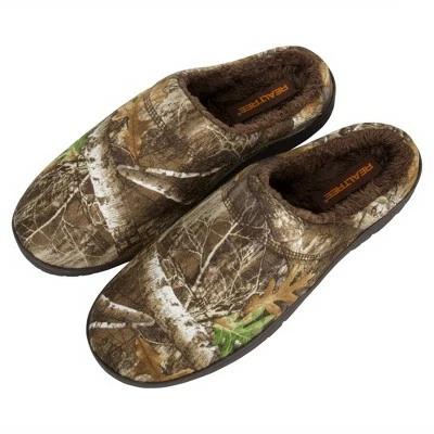Realtree Mens Camo Memory Foam Indoor/Outdoor Slipper 3 Realtree Mens Camo Memory Foam Indoor/Outdoor Slipper