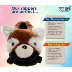 FUNZIEZ! - Women's Red Panda Animal Slippers -Men's Shoes popular store unnamed file 142