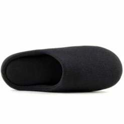 Slack Mens Daniel Waffle Knit Memory Foam Scuff Slipper