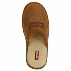 Levi's Mens Milton Microsuede Scuff Slippers