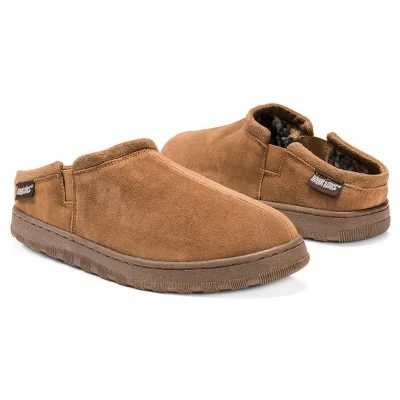 MUK LUKS Men's Matt Printed Berber Suede Clog 6 MUK LUKS Men's Matt Printed Berber Suede Clog - Image 4