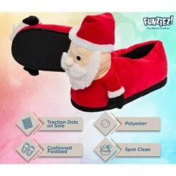 FUNZIEZ! - Women's Santa Holiday Slippers -Men's Shoes popular store unnamed file 149