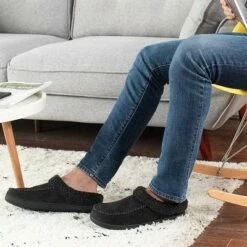 RockDove Men's Oliver Fleece Lined Moc-Toe Clog -Men's Shoes popular store unnamed file 1497