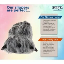FUNZIEZ! - Men's Bear Paw Animal Slippers -Men's Shoes popular store unnamed file 15