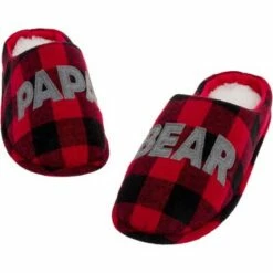 Silver Lilly FUNZIEZ! - Bear Family Holiday Slippers -Men's Shoes popular store unnamed file 1574