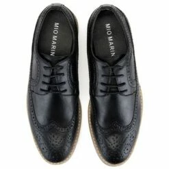 Mio Marino - Men's Ornate Wingtip Oxford Shoes
