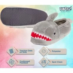 FUNZIEZ! - Men's Shark Animal Slippers -Men's Shoes popular store unnamed file 19