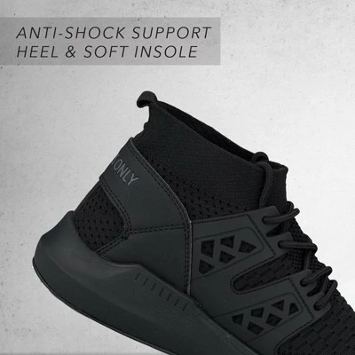 Members Only Men's Knit Sock Mono Fashion Sneaker 5 Members Only Men's Knit Sock Mono Fashion Sneaker - Image 3
