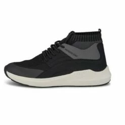 Members Only Men's Knit Sock Mesh Fashion Sneaker
