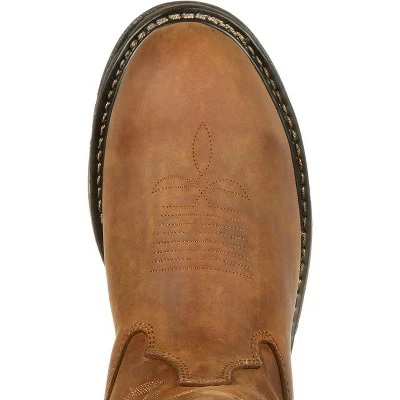 Rocky Boots Men's Rocky Original Ride Branson Roper Waterproof Western Boots 7 Rocky Boots Men's Rocky Original Ride Branson Roper Waterproof Western Boots - Image 5