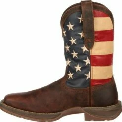 Durango Boot Durango Men's Patriotic Pull on Brown Western Boot 11 Durango Boot Durango Men's Patriotic Pull on Brown Western Boot -Men's Shoes popular store unnamed file 2162