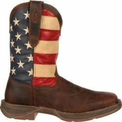 Durango Boot Durango Men's Patriotic Pull on Brown Western Boot 13 Durango Boot Durango Men's Patriotic Pull on Brown Western Boot -Men's Shoes popular store unnamed file 2164