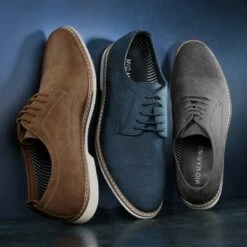 Mio Marino - Men's Oxford Casual Suede Shoes
