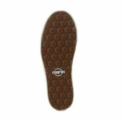 Men's SlipGrips Slip-Resistant Stonewash Canvas Work Shoes