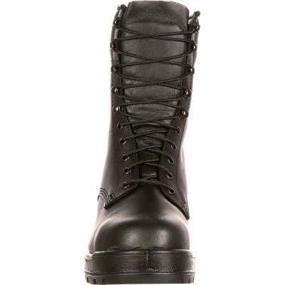 Lehigh Outfitters Lehigh Safety Shoes Men's Black Steel Toe Work Boot 4 Lehigh Outfitters Lehigh Safety Shoes Men's Black Steel Toe Work Boot - Image 2