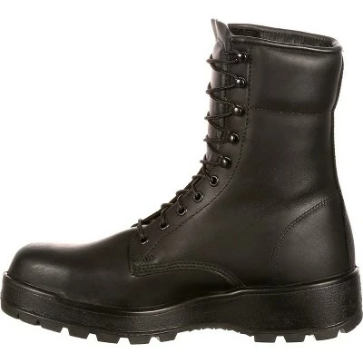 Lehigh Outfitters Lehigh Safety Shoes Men's Black Steel Toe Work Boot 6 Lehigh Outfitters Lehigh Safety Shoes Men's Black Steel Toe Work Boot - Image 4