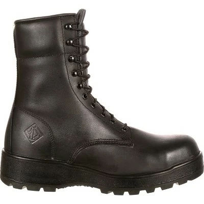 Lehigh Outfitters Lehigh Safety Shoes Men's Black Steel Toe Work Boot 8 Lehigh Outfitters Lehigh Safety Shoes Men's Black Steel Toe Work Boot - Image 6