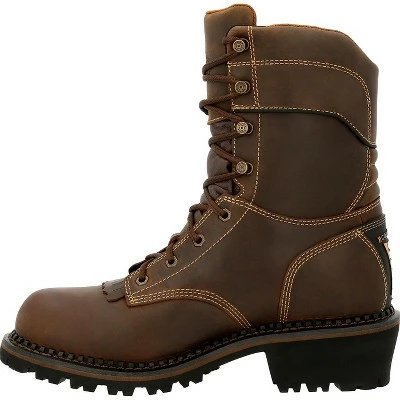 Men's Georgia Boot AMP LT Logger Composite Toe Insulated Waterproof Work Boot 6 Men's Georgia Boot AMP LT Logger Composite Toe Insulated Waterproof Work Boot - Image 4