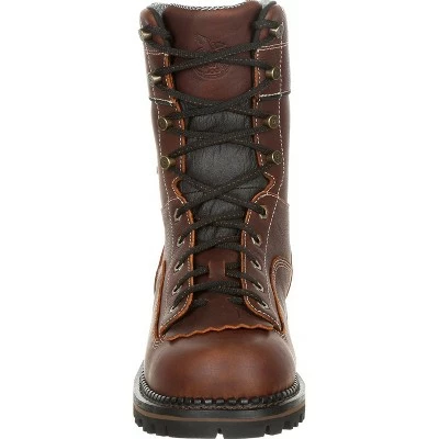 Men's Georgia Boot AMP LT Logger Composite Toe Low Heel Waterproof Work Boot 4 Men's Georgia Boot AMP LT Logger Composite Toe Low Heel Waterproof Work Boot - Image 2