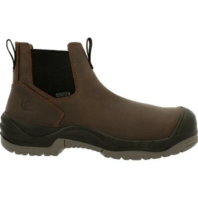 Rocky Boots Men's Rocky Worksmart Waterproof Composite Toe Work Chelsea Boot 8 Rocky Boots Men's Rocky Worksmart Waterproof Composite Toe Work Chelsea Boot - Image 6