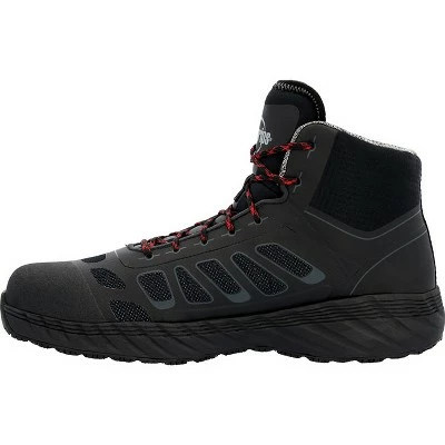 Unisex SlipGrips Men's Alloy Toe Electrical Hazard Puncture-Resisting Waterproof Hi-Top Athletic Work Shoe 6 Unisex SlipGrips Men's Alloy Toe Electrical Hazard Puncture-Resisting Waterproof Hi-Top Athletic Work Shoe - Image 4