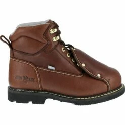 Iron Age Groundbreaker Men's Brown External Met Guard Steel Toe Work Boot -Men's Shoes popular store unnamed file 3095