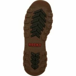 Rocky Boots Men's Rocky Rams Horn Unlined Brown Work Wedge