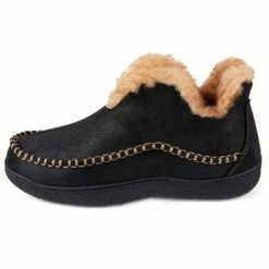 RockDove Men's Camelback Faux Wool Lined Bootie Slipper. -Men's Shoes popular store unnamed file 35