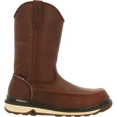 Rocky Boots Men's Rocky Rams Horn Waterproof Composite Toe Pull-On Work Wedge 7 Rocky Boots Men's Rocky Rams Horn Waterproof Composite Toe Pull-On Work Wedge - Image 6