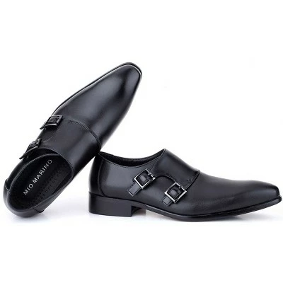 Mio Marino - Men's Monk Strap Oxford Dress Shoes 4 Mio Marino - Men's Monk Strap Oxford Dress Shoes - Image 2