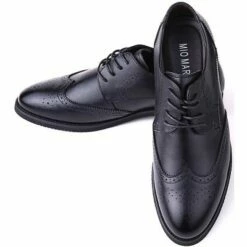 Mio Marino Men's Speckled Wingtip Laced Dress Shoes -Men's Shoes popular store unnamed file 401