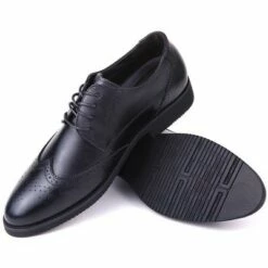 Mio Marino Men's Speckled Wingtip Laced Dress Shoes -Men's Shoes popular store unnamed file 403