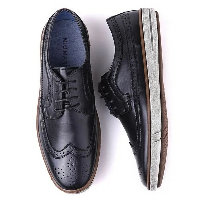 Mio Marino - Men's Casual Wingtip Dress Shoes 5 Mio Marino - Men's Casual Wingtip Dress Shoes - Image 3