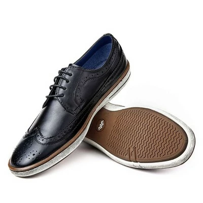 Mio Marino - Men's Casual Wingtip Dress Shoes 6 Mio Marino - Men's Casual Wingtip Dress Shoes - Image 4