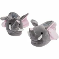 FUNZIEZ! - Women's Elephant Animal Slippers -Men's Shoes popular store unnamed file 42