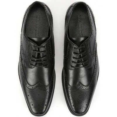 Mio Marino - Men's Oxford VintageDress Shoes 6 Mio Marino - Men's Oxford VintageDress Shoes - Image 4