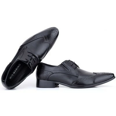 Mio Marino - Men's Longwing Brogue Oxford Dress Shoes 4 Mio Marino - Men's Longwing Brogue Oxford Dress Shoes - Image 2