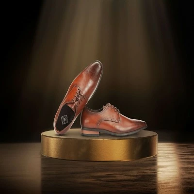 Gallery Seven - Men's Wingtips Oxford Dress Shoe 3 Gallery Seven - Men's Wingtips Oxford Dress Shoe